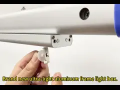 110X80X10 Cm Single Package Size Backlit Light Box with Eco-Friendly LED Lighting