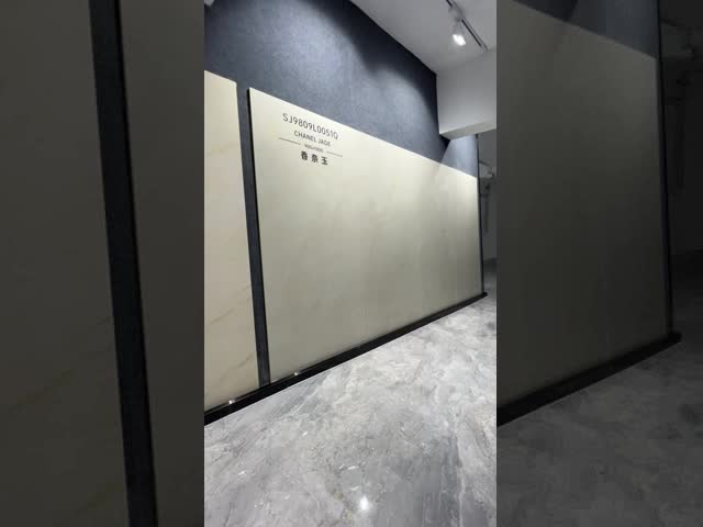防水 耐酸 900×1800×9mm 内壁 床 ポーセラン グラス ポーチ 客室用 防滑 ベージュ
