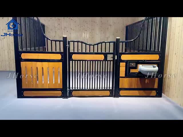 Customizable Front Type Horse Stable With Standard Sliding Door Included Hardware