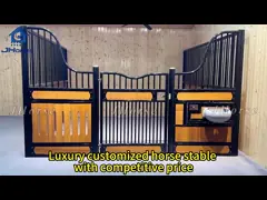 Piękna praktyczna stodoła dla koni, łatwa w montażu, z wysoką wytrzymałością, drzwiami przesuwnymi lub przesuwnymi