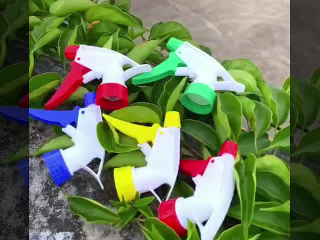 Mini pulverizador de gatilho para pulverizar garrafa bomba de pulverização para esterilizar garrafas de água