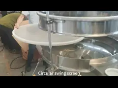 Customized Round Vibrating Screen Multi-layer Stainless Steel Rocking Screen High Precision Swaying Screen