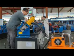 6m / Min Light Steel Keel C Channel Ceiling Batten Stud And Track Roll Forming Machine