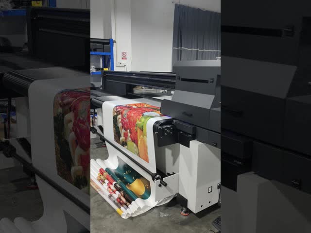 Advanced Vinyl Media Multicolor Roll To Roll Printer