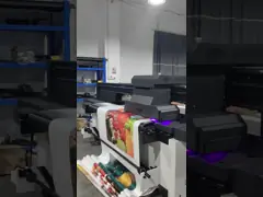 Imprimante à rouleaux multicolores avancée en vinyle