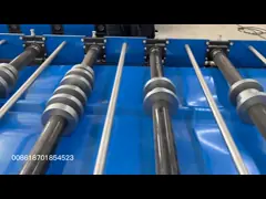 Plc Control Automatic Cutting Ppgi Steel High Rib Roofing Sheet Cold Roll Forming Machine For Zimbabwe