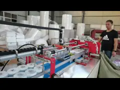 Semi Otomatis Multi Roll Toilet Paper Dapur Towel Packing Mesin