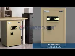 সলিড স্টিল স্মার্ট অফিস সেফ বক্স বায়োমেট্রিক ডিজিটাল ফিঙ্গারপ্রিন্ট লক YB/N7-70