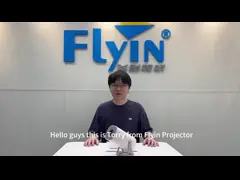 Flyin S40 Home theater Full HD 1080P 4K Projector Game Projector 120 ANSI Lumens Home TV
