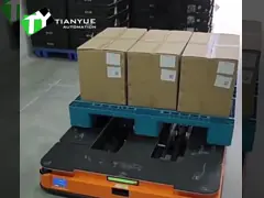 Intelligent Laser Guided Forklift AGV Load 1000KG High Performance