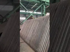 Membrane Type Water Wall Tubes Panel For Power Plant custom
