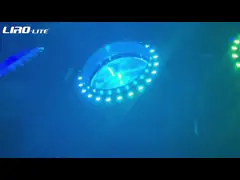 5 Heads 5*120W RGBW LED And 120*0.5W RGB LEDs Outer Circle Beam Led Moving Head