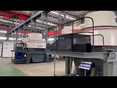 Trituradora de impacto de eje vertical con control automático de lubricación