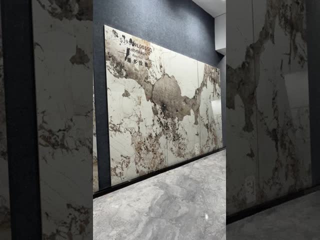 マルモールに見えます 床と壁タイル 900x1800x9mm 消し去れない リビングルームのためのポルセランタイル