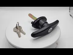 Industrial Metal Electrical Cabinet Door Latch T Handle Lock Garage door lock