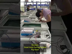 QuickExit LPR Parking Payment Kiosk 21.5 Inch LCD Parking Kiosk Machine