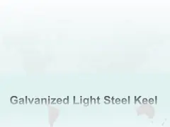 Main Channel for Metal Steel Furring Channel in Ceiling Installation Process