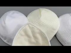 Drop Shape Washable Breast Pads Milk Feeding OEM Reusable Nipple Pads