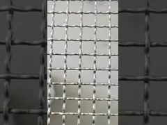 Износоустойчивой сетка сплетенная нержавеющей сталью/ячеистая сеть SS 304 316 316L 321 video