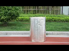 Mineral wool blanket with aluminum foil facing