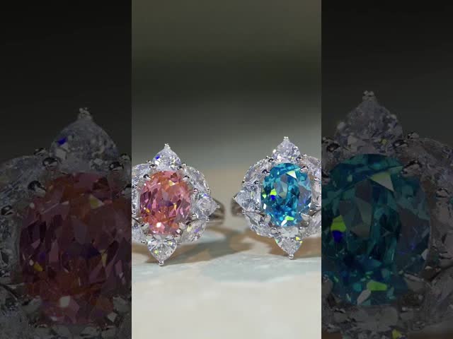 ブリアントカット 合成 ゆるやかな モイサナイト 宝石 パール 形 スマールド 宝石