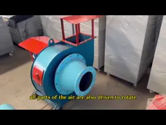 4-72 Penggemar Sentrifugal Industri 5.5kw Kapasitas Udara Induksi Draft Blower 5000-6000 M3/H