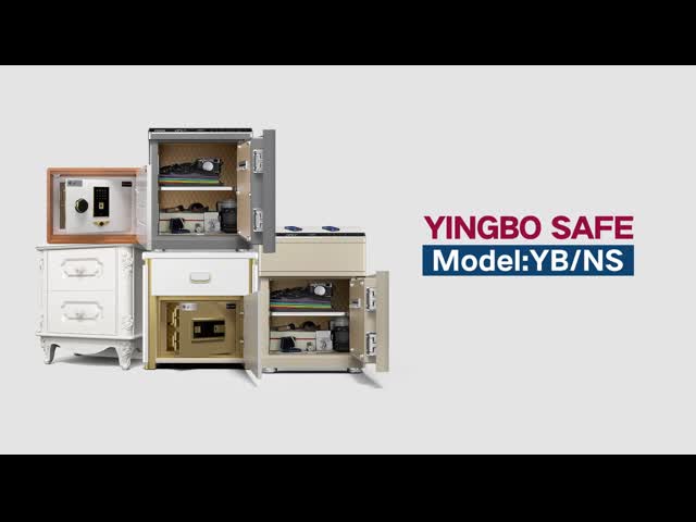 Home Fingerprint Biometric Safe Box Smart Safe Box Night Table For Security