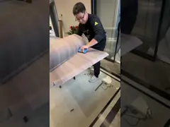 Нижняя клейкая самоклеящаяся пленка ПВХ B1 огнеупорный уровень с выпущенной бумагой video