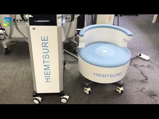 Машина для стимуляции мышц EMS высокочастотная электромагнитная скульптура видео