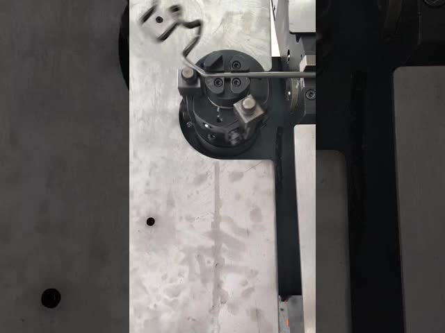 High Accuracy Spring Bending Machine , Ten Axes Stable CNC Wire Bender