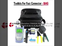 FTTH Fiber Tool Kits for Rubber Insulated Wire Stripping and Fiber Cutting
