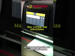 CP-670B Heavy Duty Microcomputer Program Control Hydraulic Paper Cutter Machine