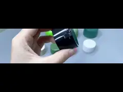 White Ribbed Skirt Hinged Flip Top Dispensing Cap Plastic PP Cap For Bottles