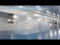 5.8*2.35*2.35m Dry Bulk Container Liners 20FT PP Bulk Container Liner Bags