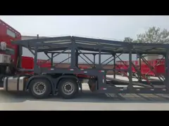 2 Axle Car Carrier Semi Trailer with 245/70R19.5 Tires and 4-21 Units Cars Capacity