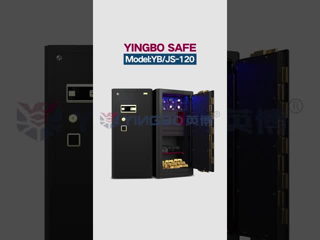 H1280mm Jewelry Box Safe Biometric Fingerprint Lock Watch Winder Safe