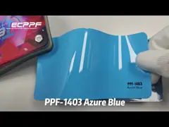 PPF-1403 Azure Blue Coloured Ppf Film Eco-Friendly