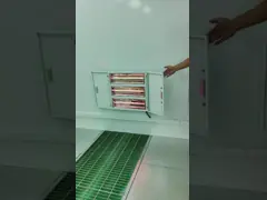 TLSJ-8010 Industrial Car Spray Booth Diesel Burner Heating For Truck 15000mm