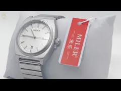 Fashion Dopamine Calendar Luxury Stainless Steel Wrist Watch For Men And Women