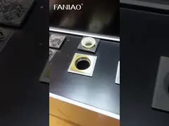 Diseño en 3D gratuito Modernas encimeras personalizadas PET gabinete de cocina