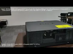 Инженерное 3D-картографирование Лазерный 4k проектор 1920x1200p 20000 ANSI Lumen Passive video