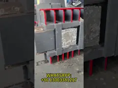 Y81-200 Hydraulic Baler Machine , Copper / Iron Scrap Pressing Machine