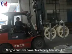 送電線のためのブロックをひもでつなぐ660X110mmの試験ワイヤー束ねられたコンダクター