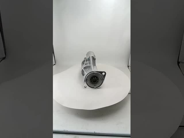 New 24V Starter Motor Compatible For Isuzu Sakai Roller Case Excavator Kobelco Applications Engine Part Numbers 898045