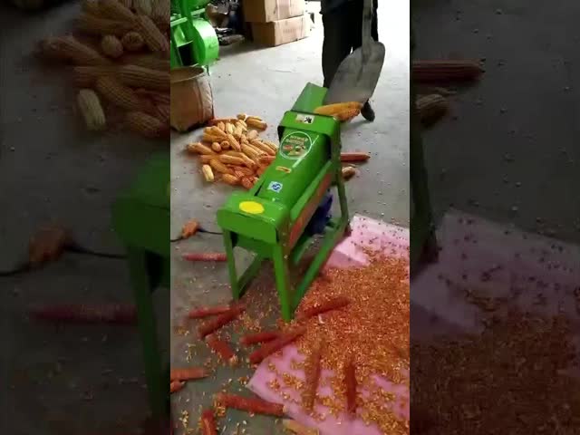 Agricultural mini multicrop corn rice wheat quinoa beans maize diesel grain groundnut shellers thres