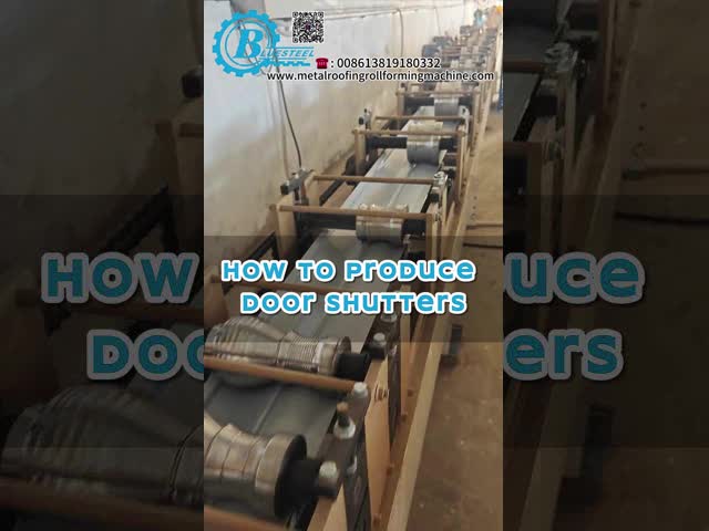 Helical Gear Reducer Controlled Roller Shutter Door Machine with Photoelectric Sensor