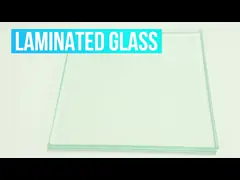 Açık / renkli PVB Tempered Laminated Glass Perde Duvar Laminated Temizlenmiş Güvenlik Camı 3600mm*18000mm Bina / Daire için