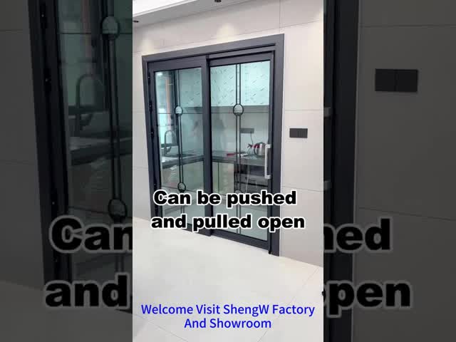 Customizable Outdoor Glass Aluminium Hinged Door Multi-Functional Hinged French Patio Doors