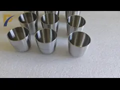 Zirconium Crucible ZC35 Zr702 Zr Crucible For Chemical Experiment Analysis