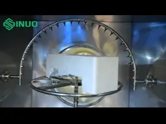IEC 60529 IP Code IPX3~IPX6 Oscillating Tube And Jet Nozzle Test Chamber Waterproof Test